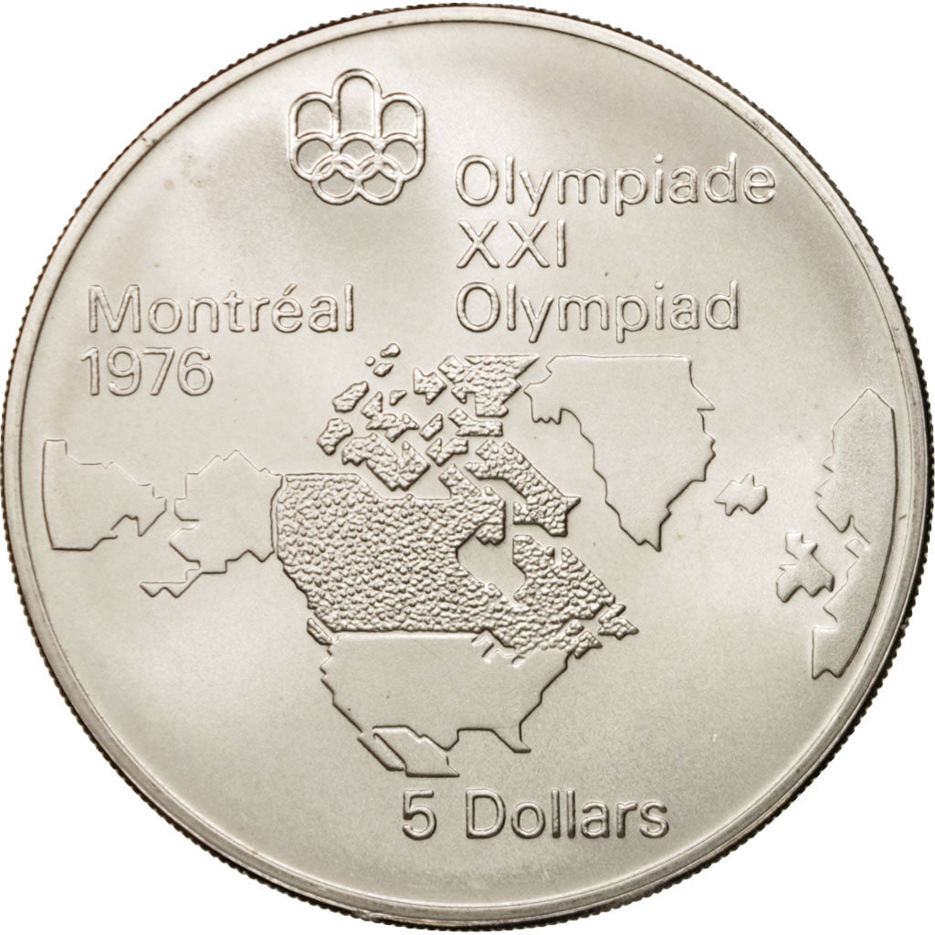 Moneta, Canada, Elizabeth II, 5 Dollars, 1973, Royal Canadian Mint, Ottawa, SPL