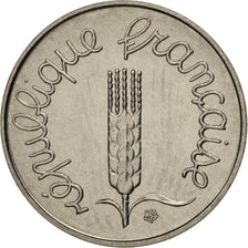 France, Épi, Centime, 1980, Paris, MS(63), Stainless Steel, KM:928, Gadoury:91