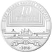 Moneta, Francia, Monnaie de Paris, 10 Euro, Navire, Le Charles De Gaulle, 2016