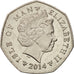 Munten, Eiland Man, 50 Pence, 2014, PR+, Copper-nickel