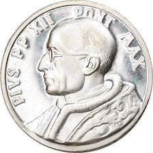 Vatican, Medal, Le Pape Pie XII, Religions & beliefs, MS(60-62), Silvered bronze