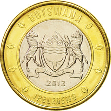 Botswana, 5 Pula, 2012, MS(63), Bi-Metallic