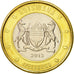 Botswana, 5 Pula, 2012, MS(63), Bi-Metallic