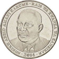 Moneta, Tanzania, 500 Shilingi, 2014, SPL, Acciaio ricoperto in nichel