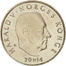 Norway, 20 Kroner, 2014, MS(63), Copper-nickel