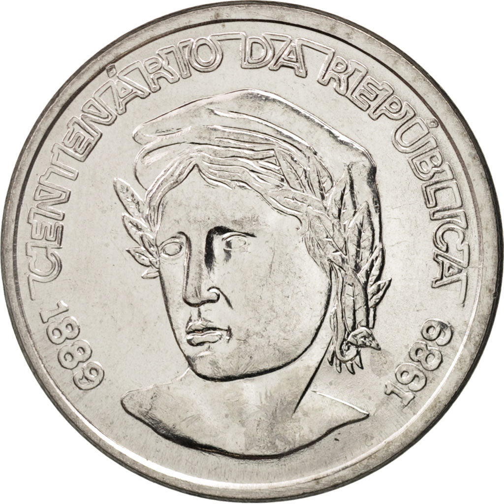 Munten, Brazilië, Novo Cruzado, 1989, UNC-, Stainless Steel, KM:615