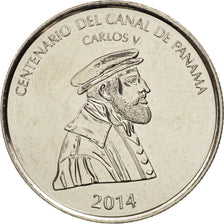 Panama, 1/2 Balboa, 2014, MS(63), Copper-nickel