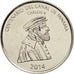 Panama, 1/2 Balboa, 2014, MS(63), Copper-nickel