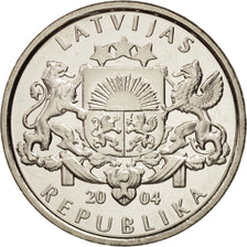 Moneda, Letonia, Lats, 2004, Vantaa, SC, Cobre - níquel, KM:67