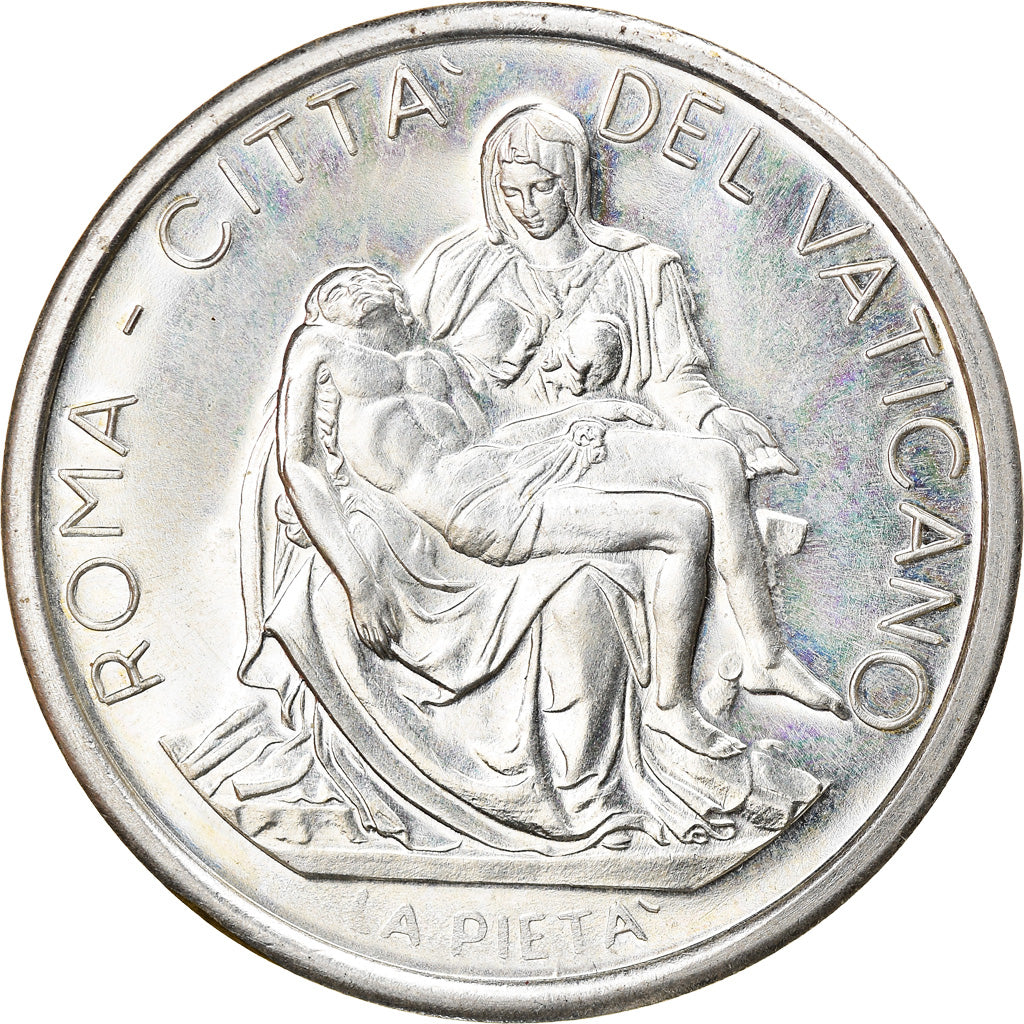 Vatican, Medal, Jean-Paul I, La Pieta, Religions & beliefs, MS(60-62), Silvered