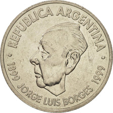 Argentina, 2 Pesos, 1999, Paris, BB+, Rame-nichel, KM:128