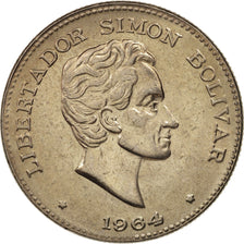 Munten, Colombia, 50 Centavos, 1964, UNC-, Copper-nickel, KM:217