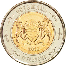 Botswana, 2 Pula, 2013, SPL, Bi-metallico