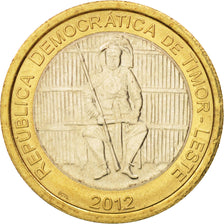 Coin, Timor, 100 Centavos, 2012, MS(63), Bi-Metallic