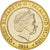 Moneta, Falklandy, 2 Pounds, 2014, MS(63), Bimetaliczny