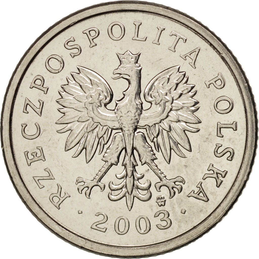 Münze, Polen, 20 Groszy, 2003, Warsaw, UNZ, Copper-nickel, KM:280