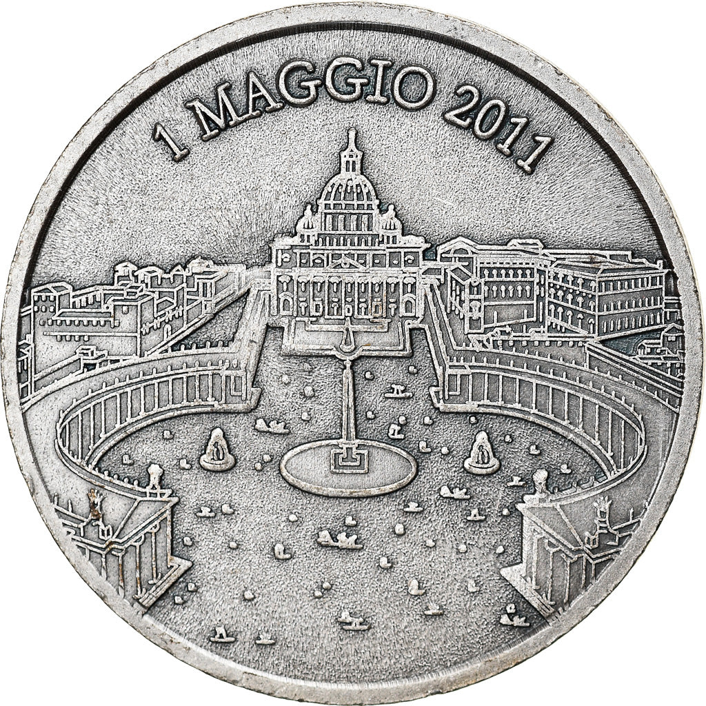 Vatican, Medal, Giovanni Paolo II, Beato, Religions & beliefs, 2011, AU(55-58)