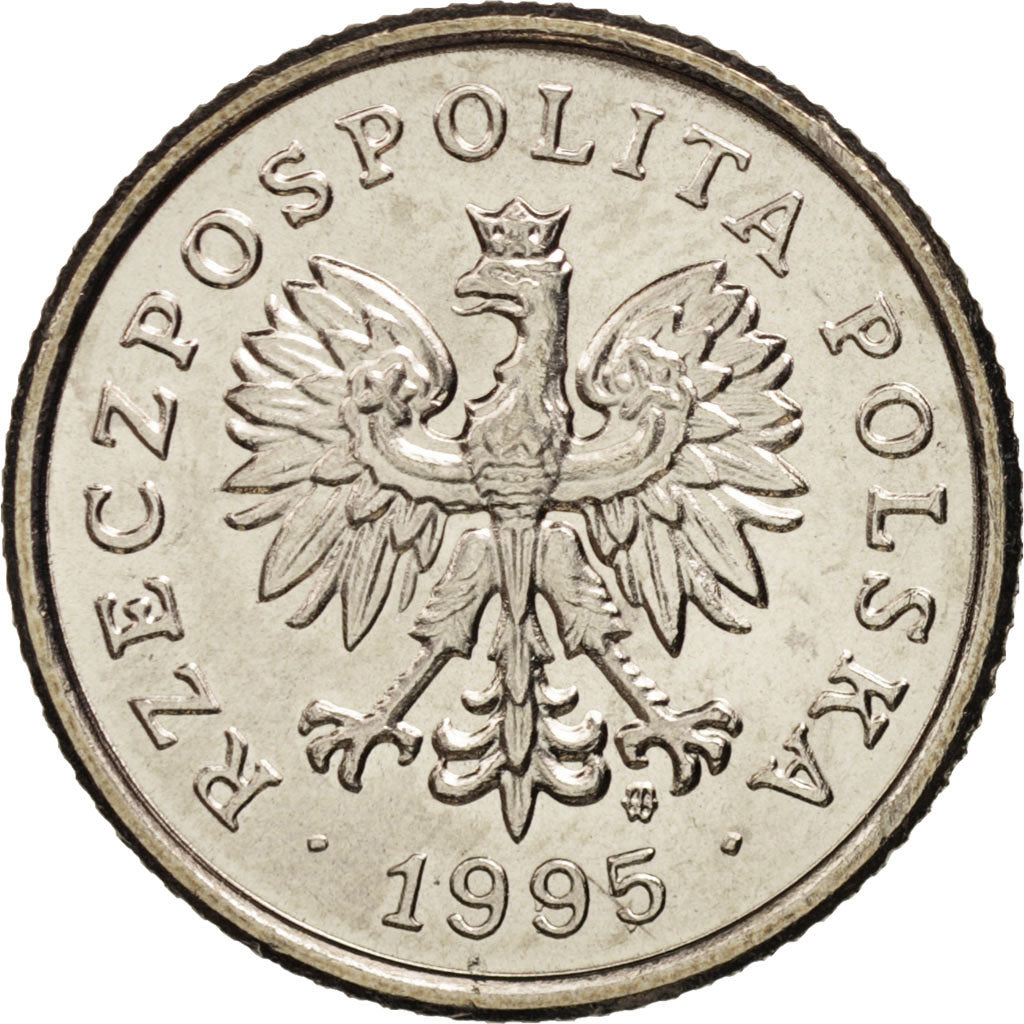 Monnaie, Pologne, 50 Groszy, 1995, Warsaw, SPL, Copper-nickel, KM:281