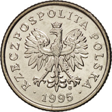 Monnaie, Pologne, 50 Groszy, 1995, Warsaw, SPL, Copper-nickel, KM:281