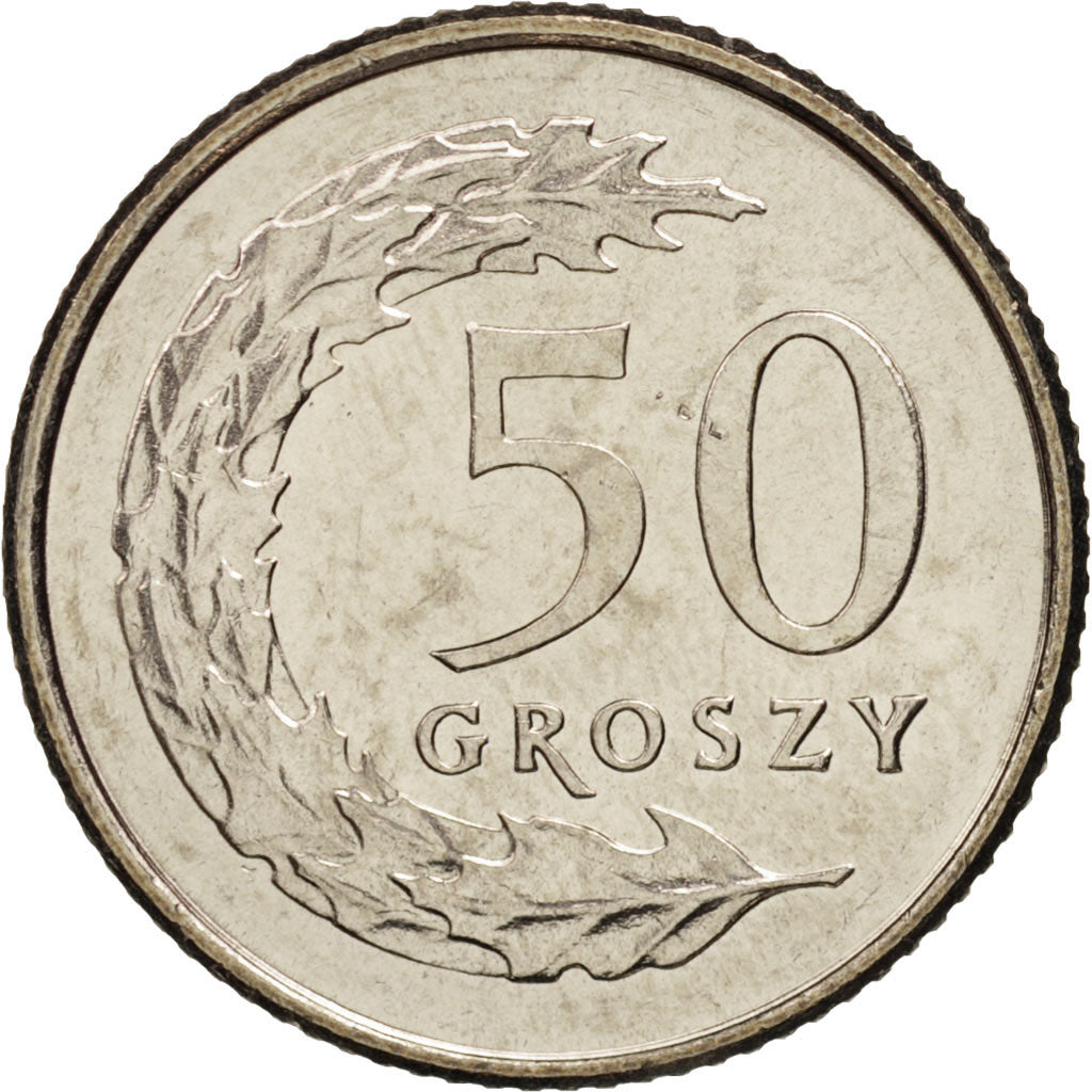Monnaie, Pologne, 50 Groszy, 1995, Warsaw, SPL, Copper-nickel, KM:281