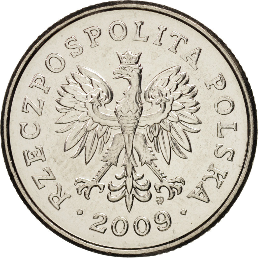 Monnaie, Pologne, Zloty, 2009, Warsaw, SPL, Copper-nickel, KM:282