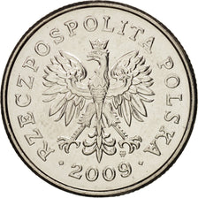 Monnaie, Pologne, Zloty, 2009, Warsaw, SPL, Copper-nickel, KM:282
