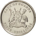 Moneta, Uganda, 50 Shillings, 2012, SPL, Acciaio placcato nichel