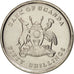 Moneta, Uganda, 50 Shillings, 2012, SPL, Acciaio placcato nichel