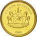 Lesotho, Letsie III, 5 Licente, Lisente, 2006, SPL, Acciaio placcato ottone,...
