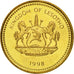 Lesotho, Moshoeshoe II, 20 Licente, 1998, SPL, Acciaio placcato ottone, KM:64