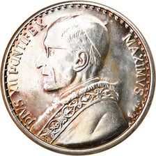 Vatican, Medal, Le Pape Pie XII, Religions & beliefs, AU(55-58), Silvered bronze