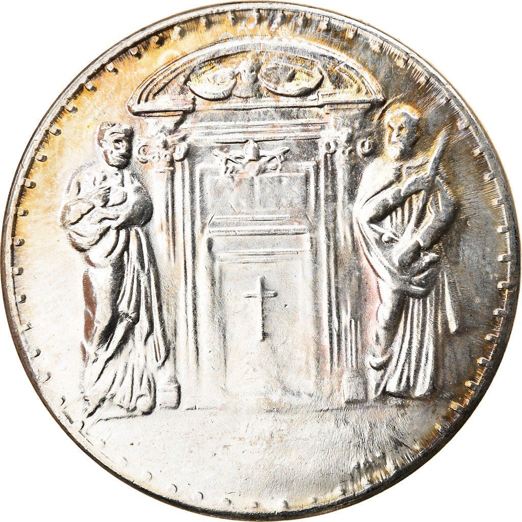 Vatican, Medal, Le Pape Pie XII, Religions & beliefs, AU(55-58), Silvered bronze