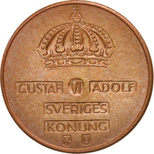 Coin, Sweden, Gustaf VI, 2 Öre, 1970, MS(63), Bronze, KM:821