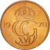 Coin, Sweden, Carl XVI Gustaf, 5 Öre, 1978, MS(63), Bronze, KM:849