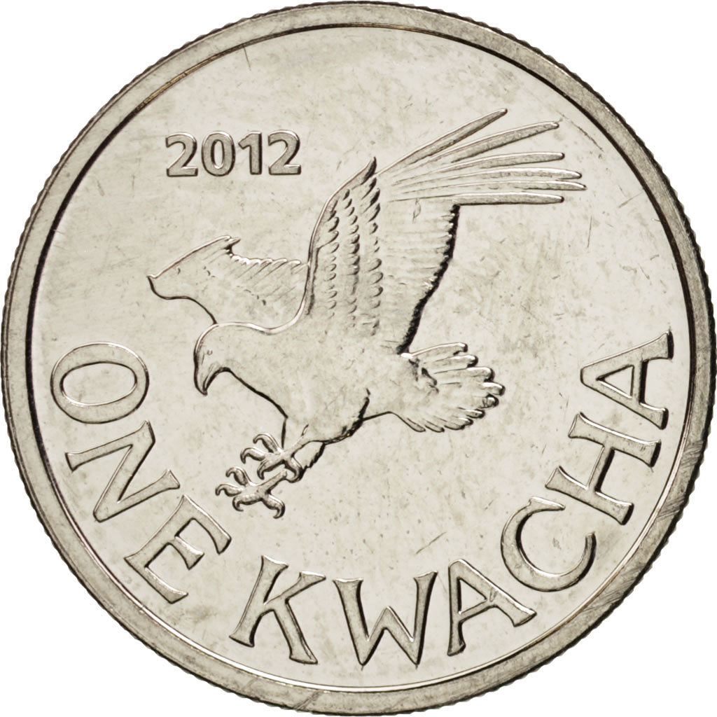 Coin, Malawi, Kwacha, 2012, MS(63), Nickel plated steel