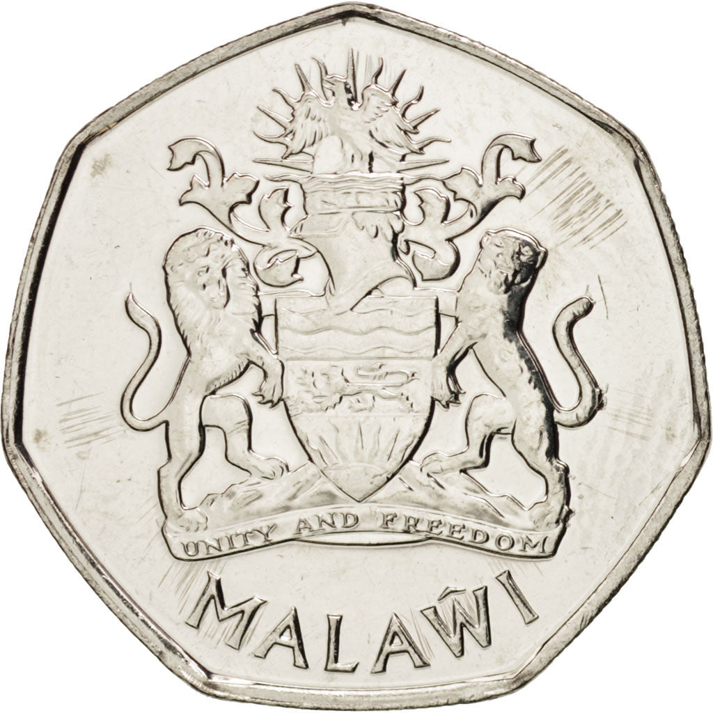 Malawi, 5 Kwacha, 2013, MS(60-62), Nickel plated steel