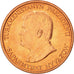 Turkmenistan, Tenge, 1993, SPL, Acciaio placcato rame, KM:1
