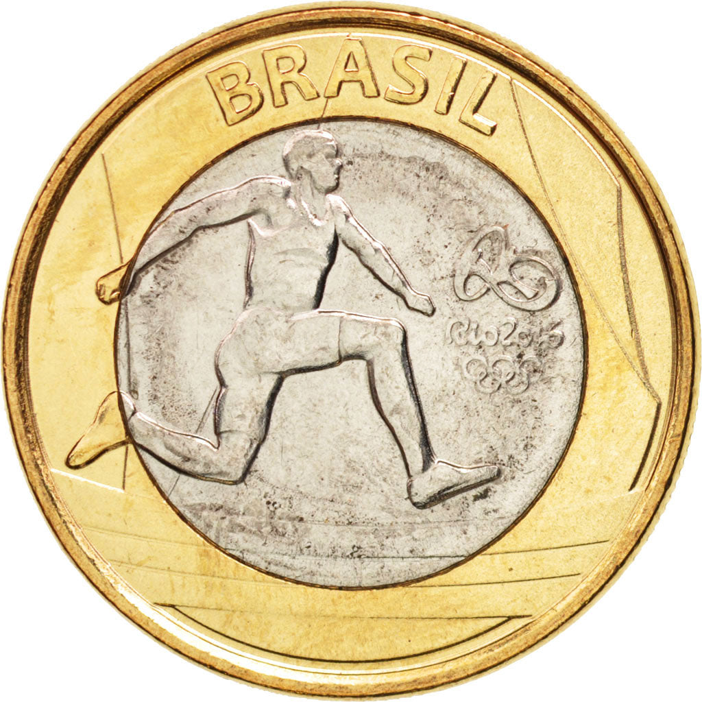Moneda, Brasil, Real, 2014, SC, Bimetálico
