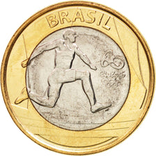 Moneda, Brasil, Real, 2014, SC, Bimetálico