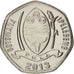 Munten, Botswana, 5 Thebe, 2013, UNC-, Copper Plated Steel