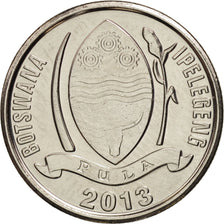 Coin, Botswana, 10 Thebe, 2013, MS(63), Copper Plated Steel