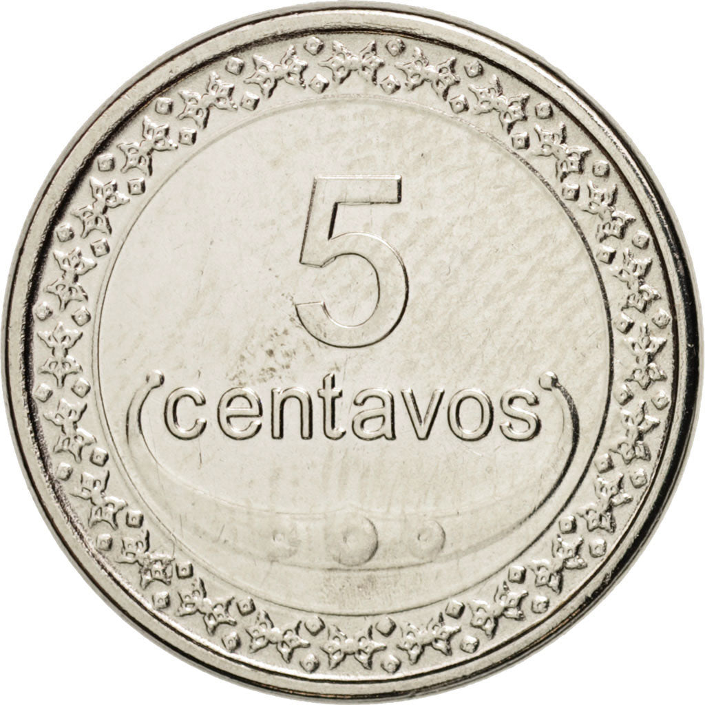 EAST TIMOR, 5 Centavos, 2011, MS(63), Nickel Clad Steel