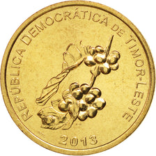 Coin, EAST TIMOR, 50 Centavos, 2013, Lisbon, MS(63), Nickel-brass