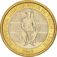 Moneda, Timor Oriental, 100 Centavos, 2012, Lisbon, SC, Bimetálico