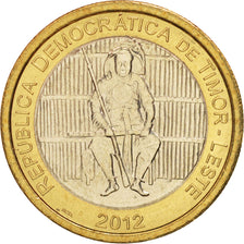 Coin, EAST TIMOR, 100 Centavos, 2012, Lisbon, MS(63), Bi-Metallic