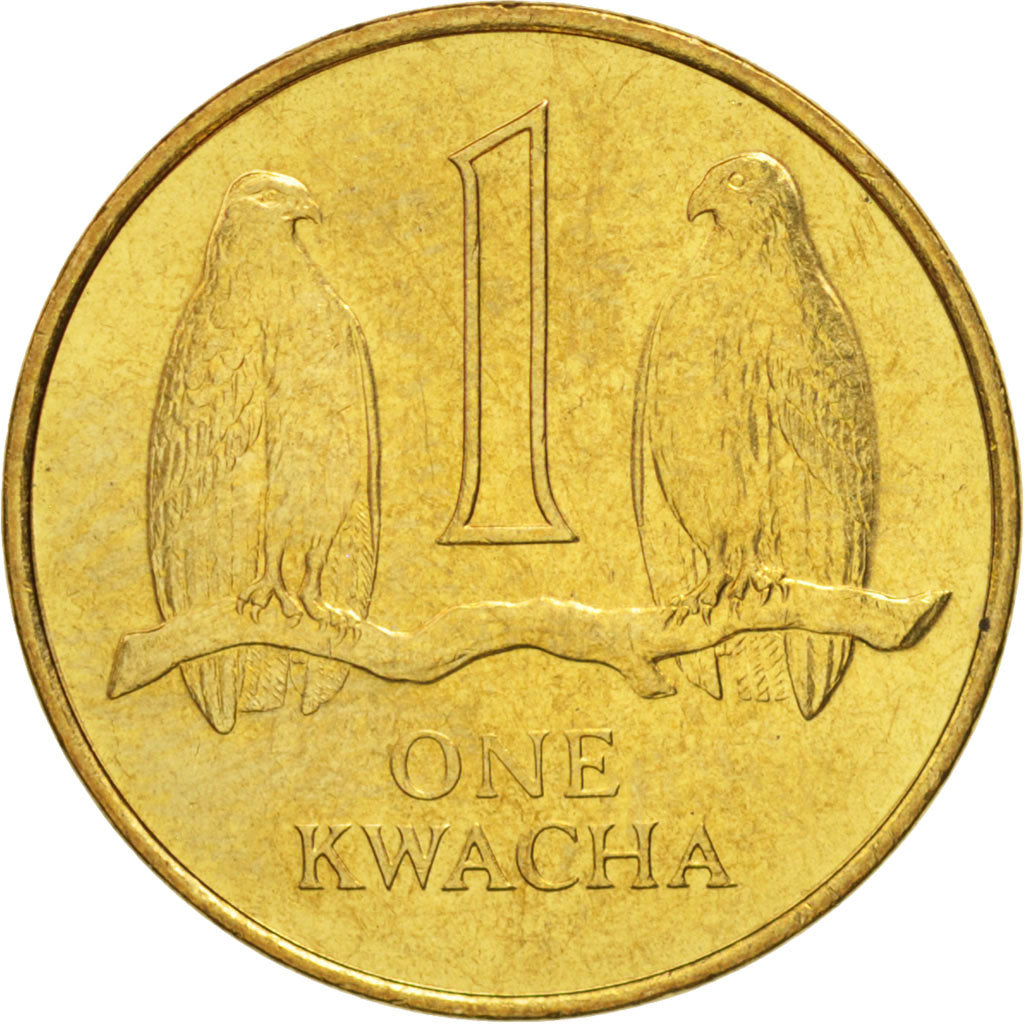 Moneda, Zambia, Kwacha, 1992, SC, Latón, KM:38