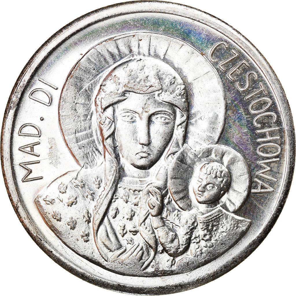 Vatican, Médaille, Le Pape Jean-Paul II, Religions & beliefs, SUP+, Silvered