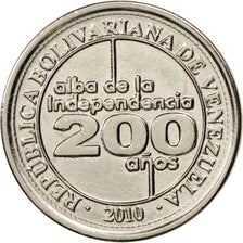 Monnaie, Venezuela, 25 Centimos, 2010, SPL, Nickel plated steel, KM:99