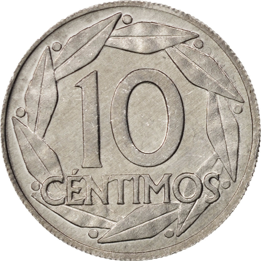 Monnaie, Espagne, Francisco Franco, caudillo, 10 Centimos, 1959, SPL, Aluminium