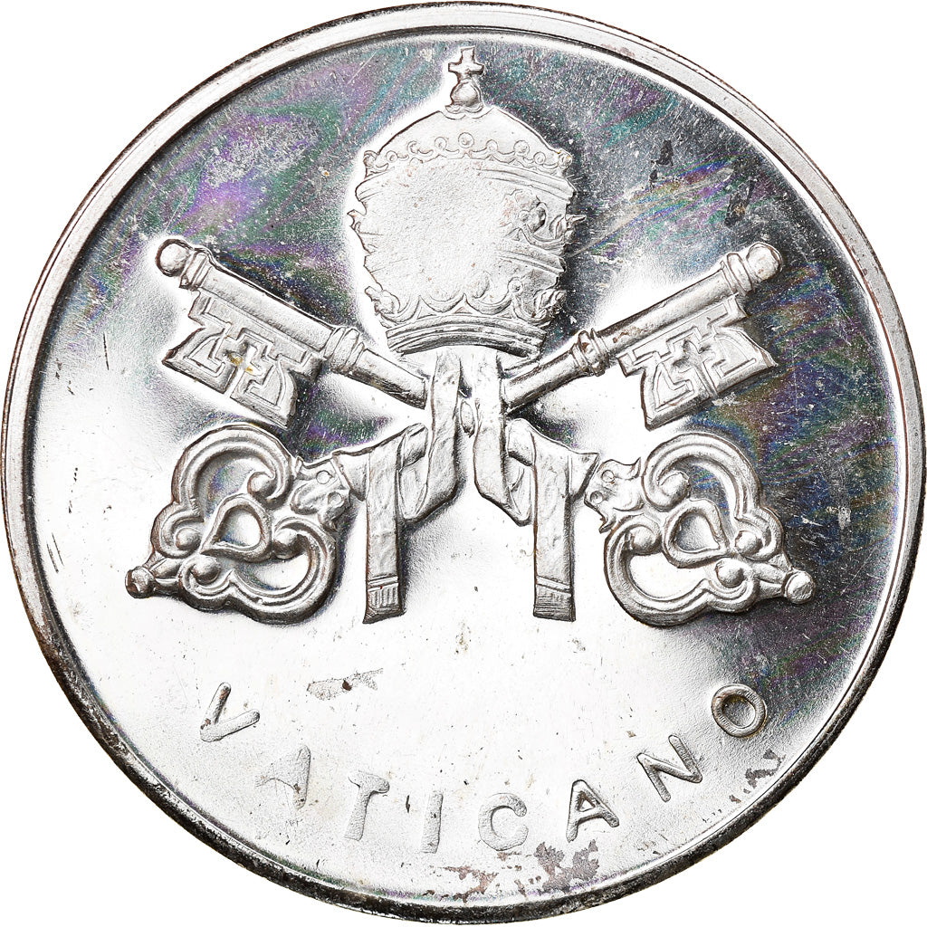 Vatican, Medal, Le Pape Pie XII, Religions & beliefs, MS(60-62), Silvered bronze